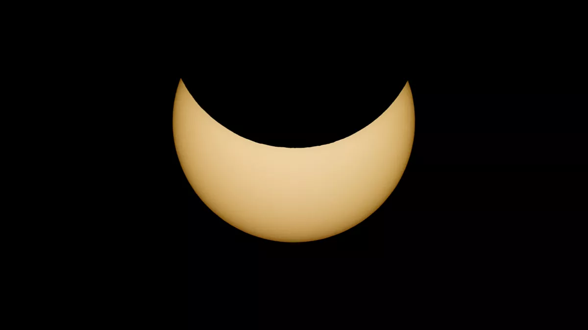 Partial solar eclipse in UAE today 