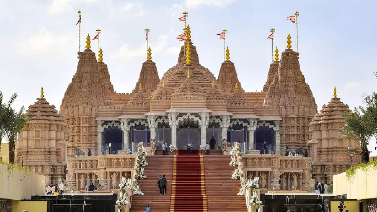 BAPS Hindu mandir in Abu Dhabi wins best cultural project award at MEED project awards 2024