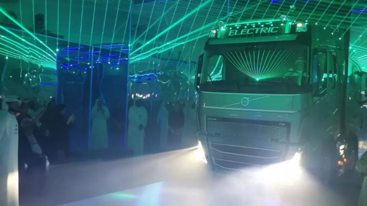 Al-Futtaim Auto & Machinery Company launched the first-ever heavy-duty electric truck in the UAE and Middle East region