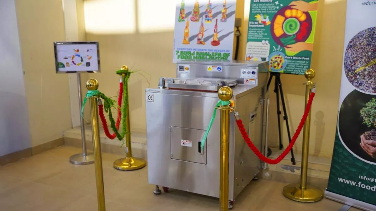 Dubai school unveils innovative Food-to-Fertiliser machine