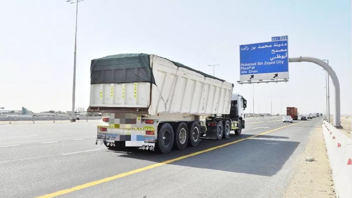 Heavy vehicles are not allowed on roads during peak hours in the Ramadan season