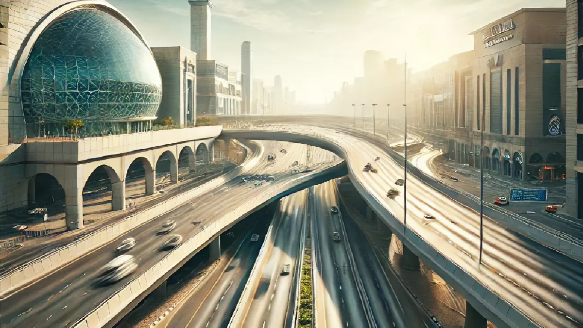 New Bridge linking Sheikh Zayed road to Mall of the Emirates opens in Dubai