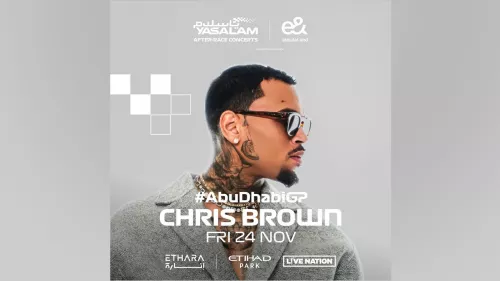 Chris Brown to perform at the Abu Dhabi Grand Prix at Yas Marina Circuit on November 24 