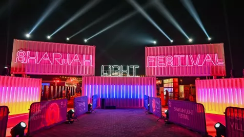 12th edition of Sharjah Light Festival from February 8 to 19