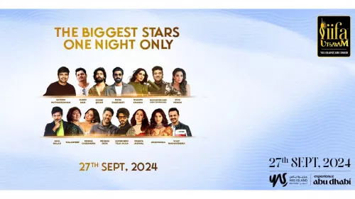 IIFA Utsavam in Abu Dhabi on  September 27 at Etihad Arena