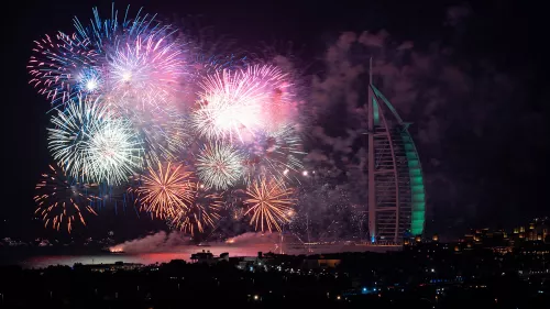 Witness the Bluewaters Fireworks in January