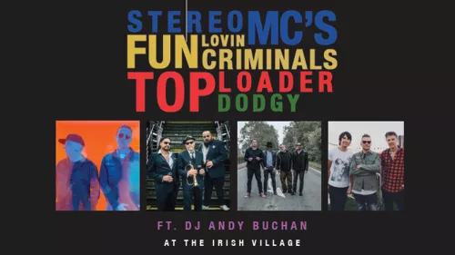 Dodgy, Fun Lovin’ Criminals, Stereo MC and Toploader will all be playing in Irish village this October