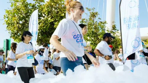 Bubble Run is returning to Dubai on January 20