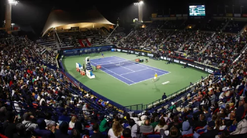 Dubai Duty Free Tennis Championships; tickets still available for the competition