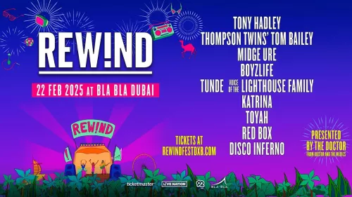 REW!ND returns to Bla Bla Dubai on February 22