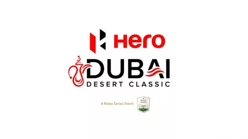 Hero Dubai Desert Classic from January 26-29 at Emirates Golf Club 