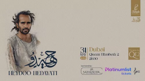 Music Concert Heydoo Hedayati at Theatre by QE2, Dubai on May 31