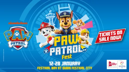 PAW Patrol Fest at Festival Bay of Dubai Festival City Mall is ongoing till January 28