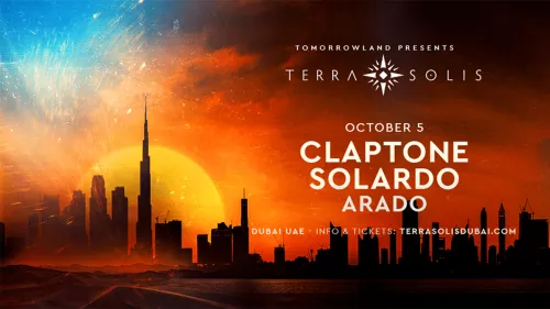 Claptone and Solardo live Oon October 5 at Terra Solis Dubai