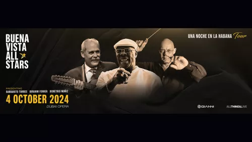 Buena Vista All Stars on October 4 at Dubai Opera