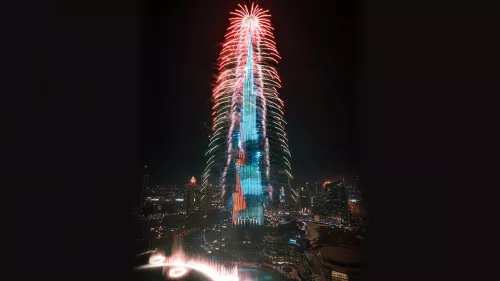 Tickets are on sale for those who wish to watch New Year's Eve fireworks show of the Burj Khalifa at Burj Park