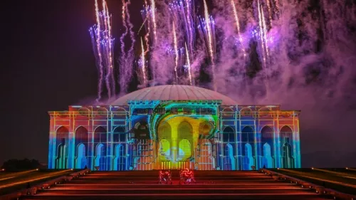 12th edition of Sharjah Light Festival kicked off with a spectacle titled 'Chasing The Light'