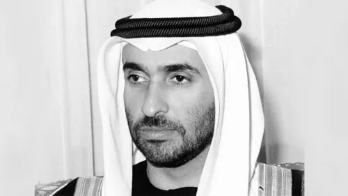 President His Highness Sheikh Mohamed bin Zayed Al Nahyan mourns his late brother, H.H. Sheikh Saeed bin Zayed Al Nahyan, who passed away today