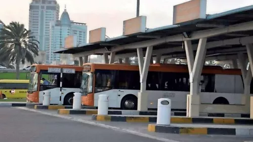 Sharjah RTA announced the launch of a new public bus route starting February 22