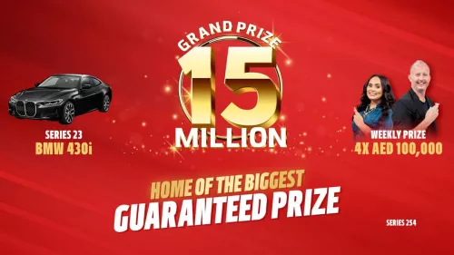 Largest and longest-running raffle draw in the GCC - The Big Ticket, offers individuals to win two extra tickets for the upcoming Dh15 million 'series 254