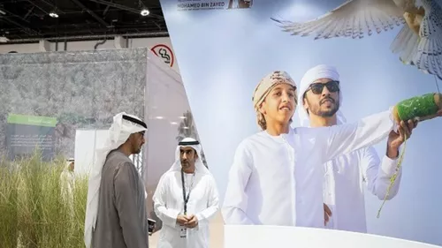 UAE President paid a visit to the Abu Dhabi International Hunting and Equestrian Exhibition