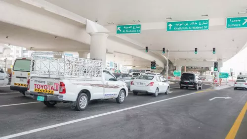 RTA has opened a signalised surface junction which is part of the Falcon Interchange Improvement Project