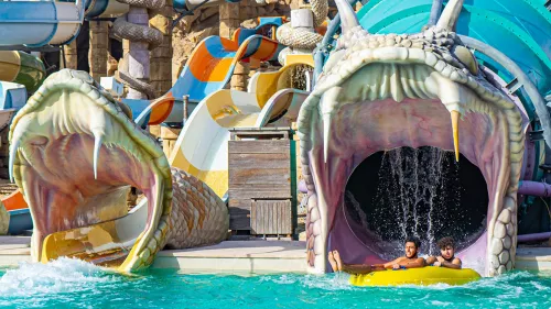 Yas Waterworld; 55 percent of the park’s expansion is complete, includes UAE’s biggest waterslide 