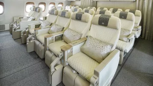 Emirates' first retrofitted Boeing 777 will be enters service on August 7