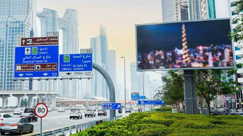 Dubai’s RTA released an updated manual governing outdoor advertising across the city