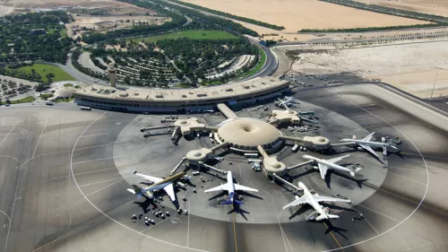 Travellers arriving in Abu Dhabi may soon take a flying taxi to their homes and hotels