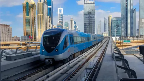 Dubai Metro, regarded as one of the safest, cleanest, and most convenient forms of public transportation, turns 14 today