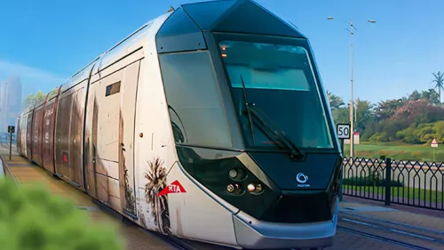 Dubai tram served more than 60 million passengers and covered 6 million km over the past decade