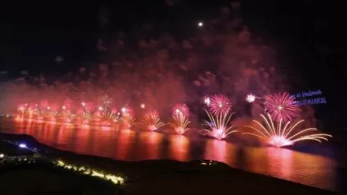 12-minute NYE spectacle that lit up the skies of Ras Al Khaimah secured 2 Guinness World Record titles 