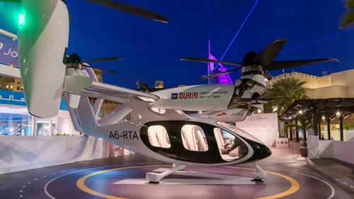 Flying taxis will be up in Dubai as early as the last quarter of 2025