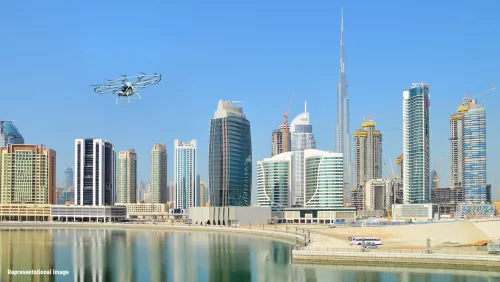 UAE is set to experience all-electric air taxis by the first quarter of 2026