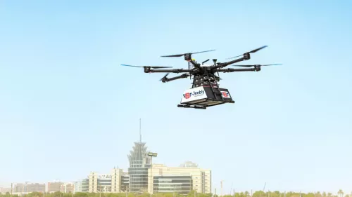 Dubai hosted a three-week long Beyond Visual Line of Sight - BVLOS drone delivery trials conducted by Jeebly LLC