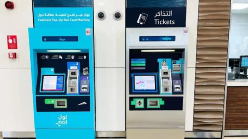 RTA completes the upgrade of Ticket Vending Machines across stations; now Dubai Metro riders can recharge their Nol cards with digital payments 