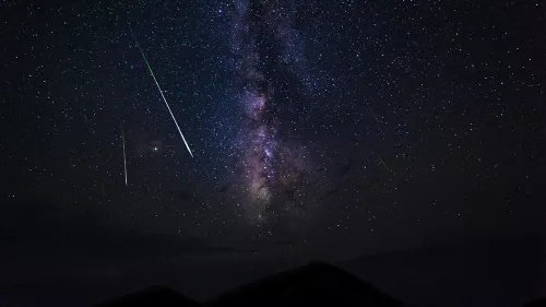 Stargazers are in for a treat as the Geminid Meteor shower will light up the sky today