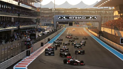 Formula 1 fans can take advantage of a free shuttle bus to Yas Island