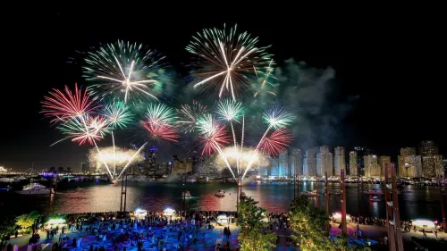 Watch the New Year Fireworks and enjoy the splendid showcase