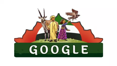 New doodle, graphics of Google celebrates UAE National Day