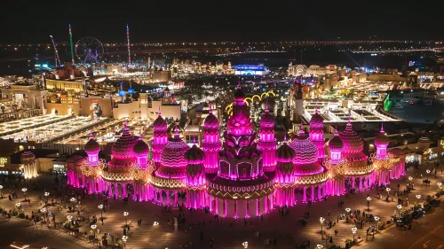 Festive tree-lighting ceremony at Global Village on December 8