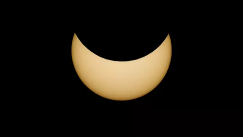 Partial solar eclipse in UAE today 