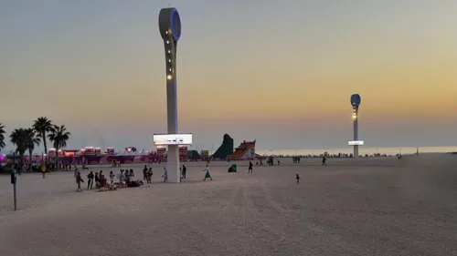 Residents and tourists can swim anytime as three new beaches for night swimming open in Dubai