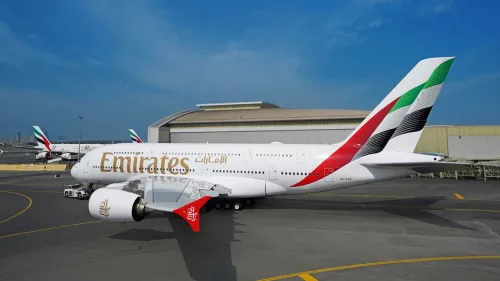 Emirates Airline on Thursday unveiled its all-new livery