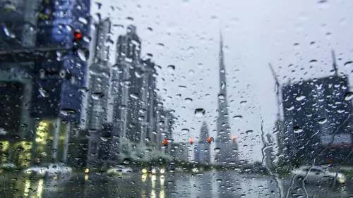 UAE Weather Alert: rainy conditions and strong winds expected this week